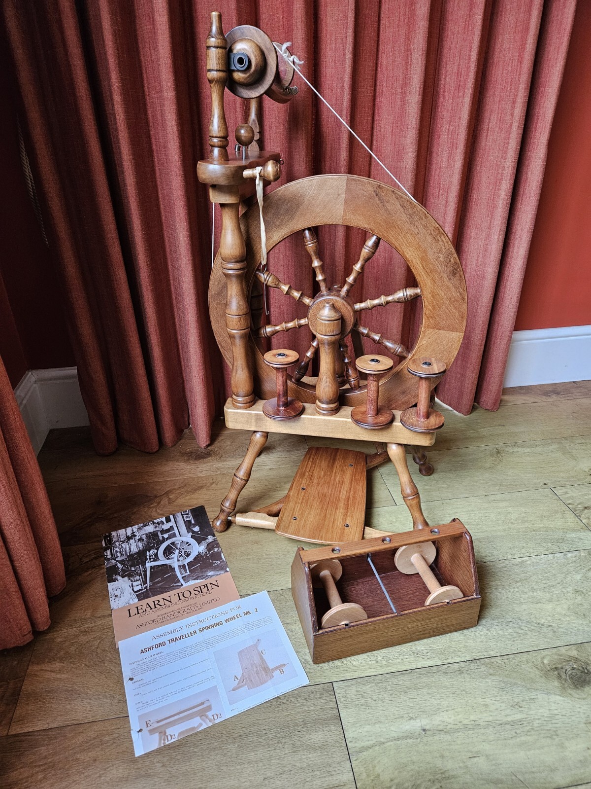 Ashford Traveller Spinning Wheel eBay