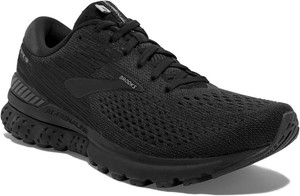 brooks all black shoes