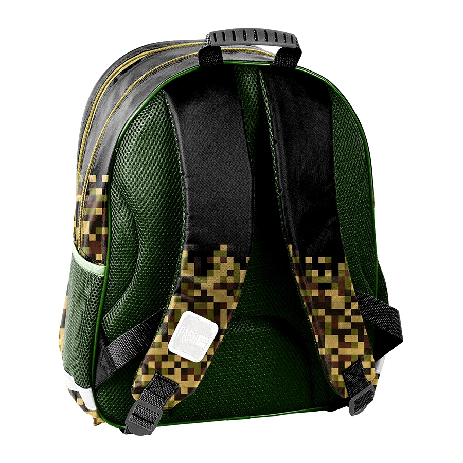 Game Pixel Minecraft SCHULRUCKSACK RUCKSACK Tasche Schulranzen Schultasche neu - Bild 3 von 3