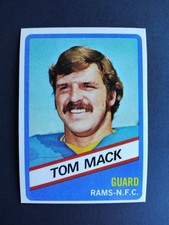 1976 Wonder Bread All-Star Series - Tom Mack #10 Los Angeles Rams- NM