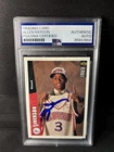 PSA Allen Iverson Auto - 1996 Upper Deck Rookie - Authenticated