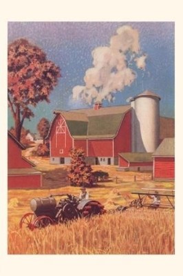 Found Image Press Vintage Journal Barn and Thresher (Taschenbuch)