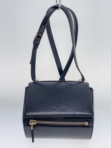 GIVENCHY shoulder bag Unborn Calf black full pattern Used