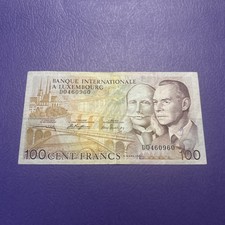 Luxembourg- 100 Francs- 1981