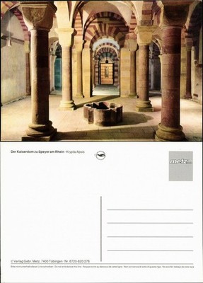 Ansichtskarte Speyer Kaiserdom - Krypta/Apsis 1990