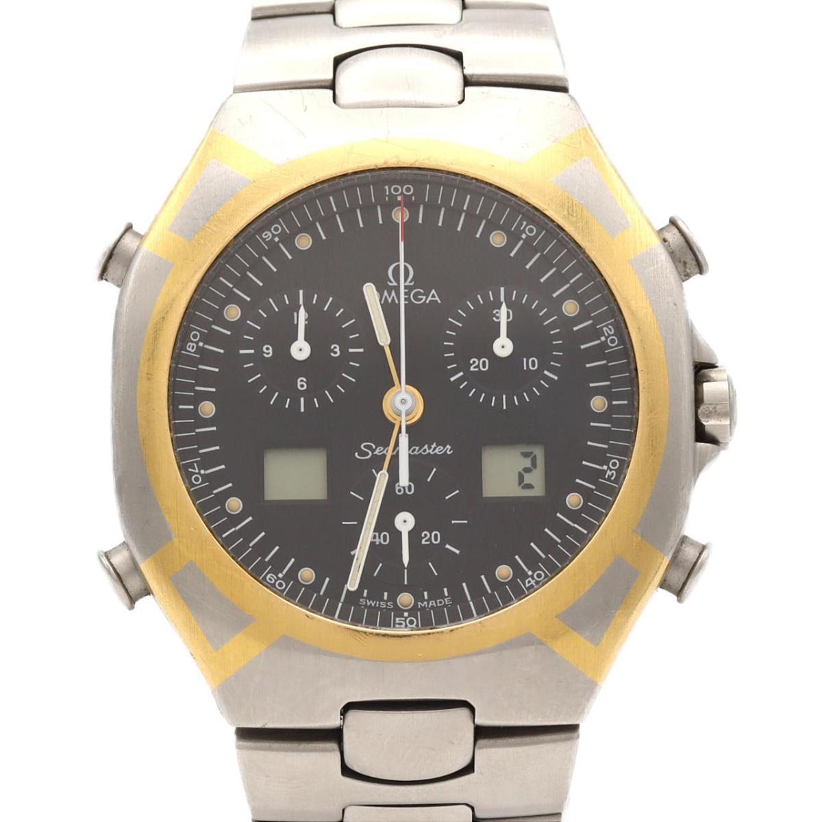 Omega Seamaster Polaris Combi SS x