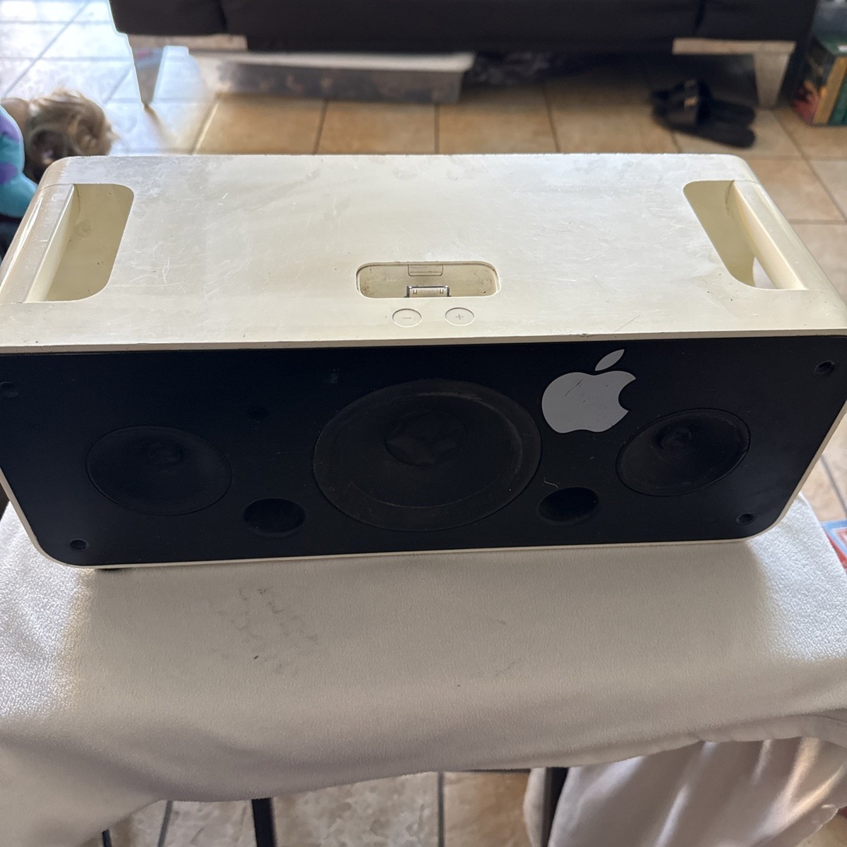 Apple iPod Hi-Fi Dock Speaker A1121 White tested Parts/Repair | eBay