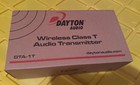 Dayton Audio DTA-1 Class T Mini Amplifier SET Bluetooth - MINT/New in Box — photo 1