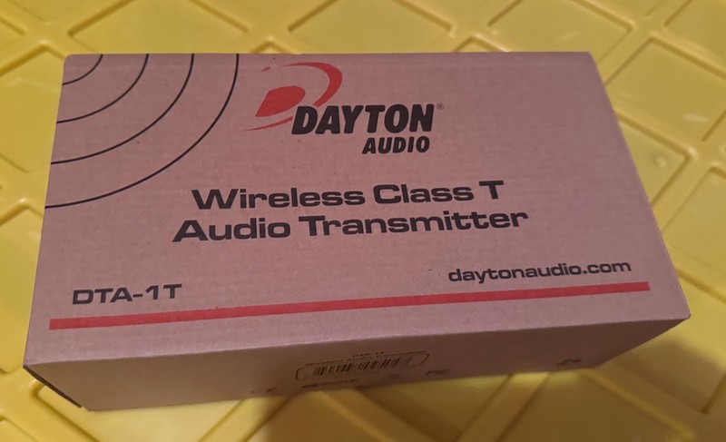 Dayton Audio DTA-1 Class T Mini Amplifier SET Bluetooth - MINT/New in Box