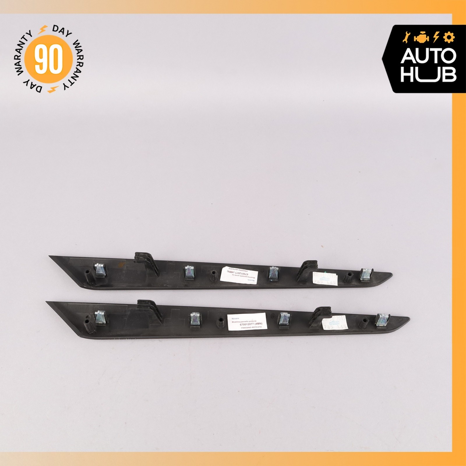 Maserati Quattroporte M156 SQ4 Front & Rear Door Panel Trim Wood Set Of 4 OEM