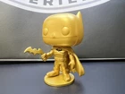 RARE 2019 Funko Funkoverse DC GOLD Batman Figure Game Piece - Media Day #8