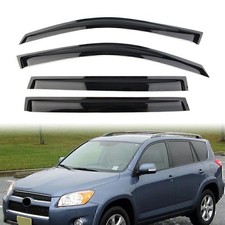 For Toyota Rav4 2008-2013 Side Window Visors Vent Sun Rain Deflector Guard 4pcs
