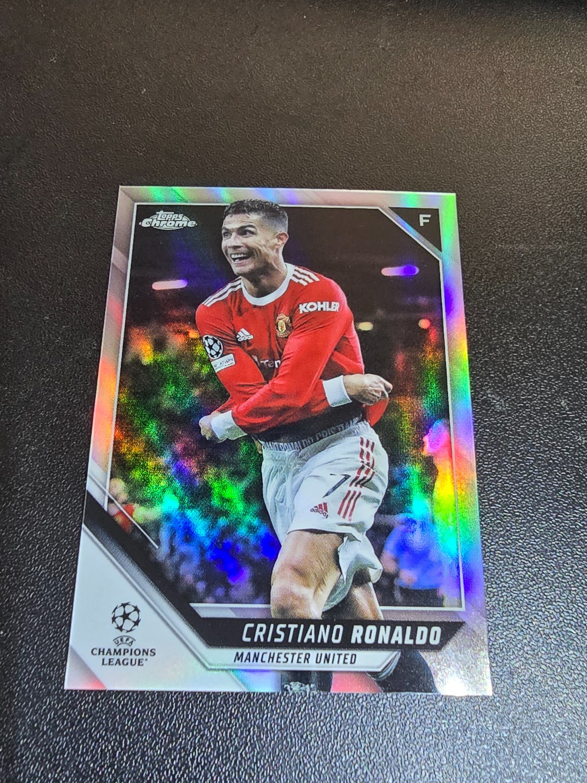 2021-22 Topps Chrome UEFA soccer -Cristiano Ronaldo #10-Refractor