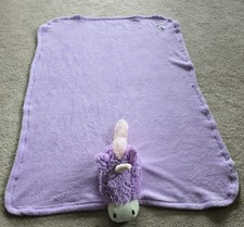 Pillow Pets Lilac Unicorn Snuggle Blanket 71 x 106cm Used 100% Polyester