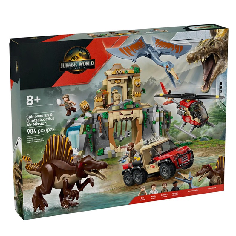 Jurassic World Dinosaur Series - Compatible building block t
