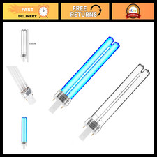 2 Pack 9W UVC PL-S9 G23 Base UV Light Bulbs for Pond Clarifiers  Aquariums