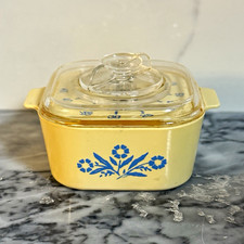 Rare Vintage CorningWare Blue Cornflower 60 M...