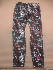 Avia Size L 12-14 Women Multicolor Compression Pull On Athletic Leggings 216