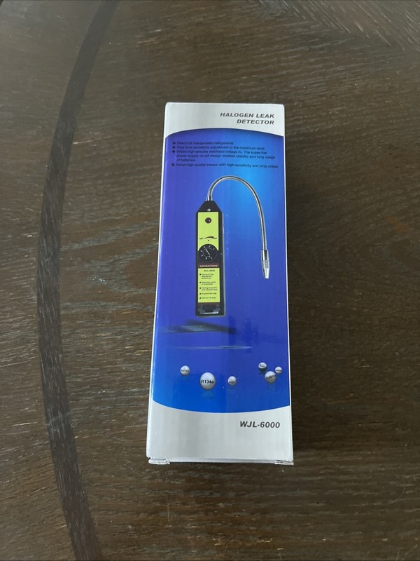 LotFancy WJL-6000 Halogen Refrigerant Leak Detector Handheld HVAC AC Tool W Case
