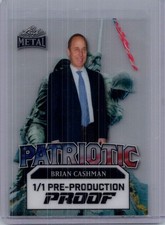 Brian Cashman Leaf Baseball 1/1 Pre Production Proof