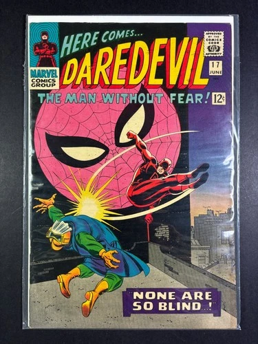 Daredevil Vol. 1 #17: "None Are So Blind..!" Marvel, 1966, V Good!