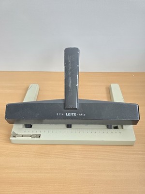 LEITZ AKTO 5114 Mehrfach-Profi-Locher 6 variabel einstellbaren Loch-Segmente