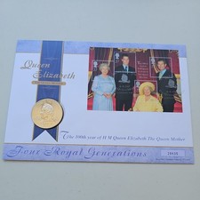 2000 Queen Mother 100th Five Pounds &pound;5 First Day PNC Stamp Cover&nbsp;