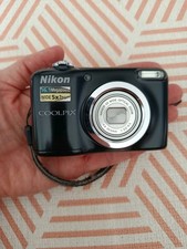 Nikon Coolpix A10 Digital Camera 16.1MP Black Fully Working