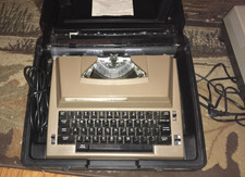 Vintage Sears Electric Typewriter 161.53581 For Parts Or Repair thumbnail