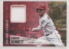 2019 Topps Major League Material Relics Series 2 Gold 34/50 Scooter Gennett 1q7