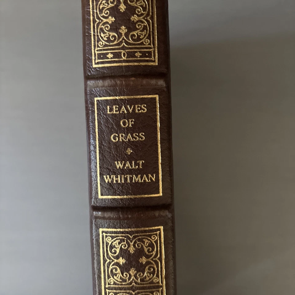 FRANKLIN LIBRARY, 1979, Leaves of Grass by Walt Whitman, Excellent Condition  Foto 3 de 4