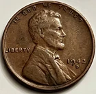 1942-D Lincoln Wheat Cent Penny XF Denver BN1216