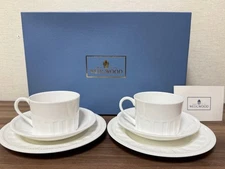 Wedgwood Coliseum Cup Saucer Plate 2 Customers From Japan