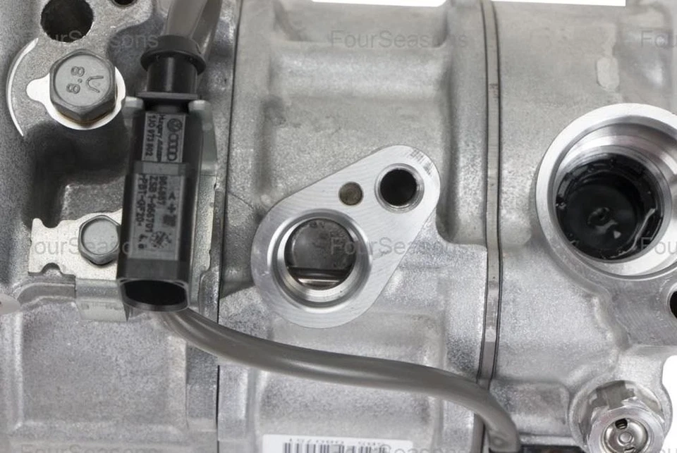 For Audi Q7 2013-2017 Four Seasons 198394 A/C Compressor w Clutch Foto 4 de 4
