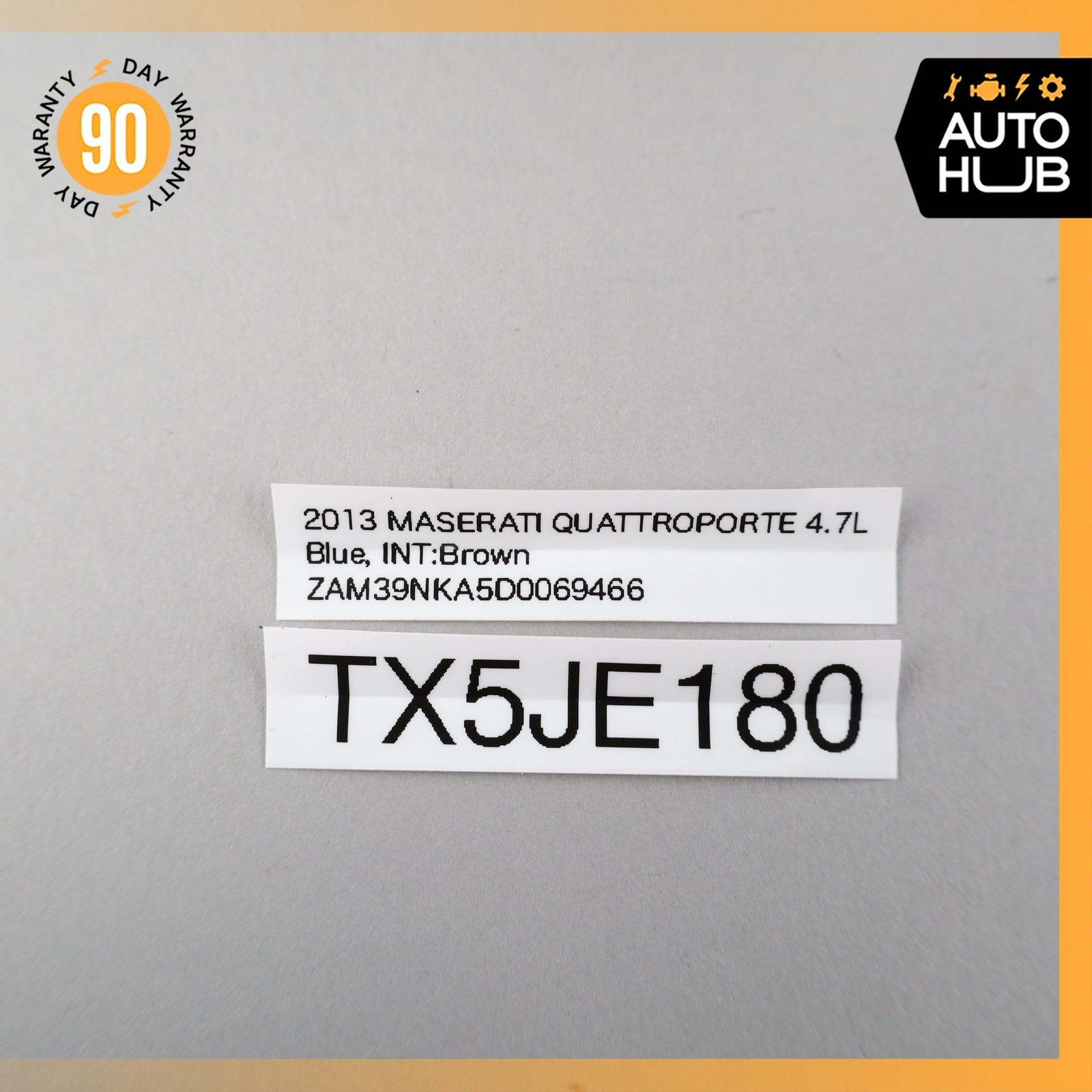 03-13 Maserati Quattroporte M139 Front Right Seat Control Switch 40808905 OEM
