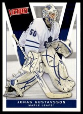 2010-11 Upper Deck Victory Jonas Gustavsson Toronto Maple Leafs #180
