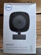 Brand New! Dell Webcam Camera WB3023 - 2K QHD...