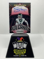 2023 Obsidian # VS-ASG- Ahmed Sauce Gardner - Volcanic Autograph - Ser# 7/8