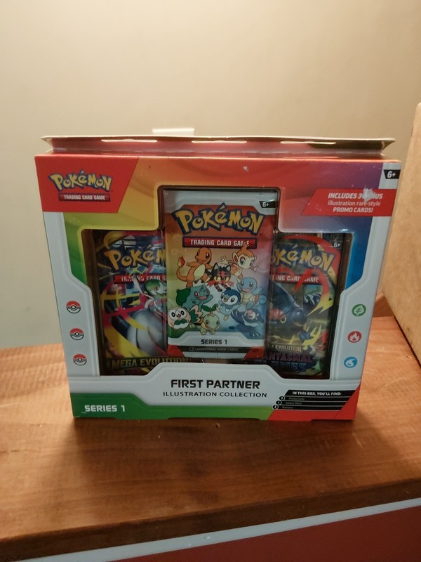 The Pokémon Company Intl Pokémon TCG First Partner Series 1 Promo Box 2021