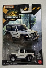 NEW 2026 Matchbox Jurassic World Rebirth Movie '18 Jeep Wrangler