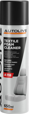 AUTOLIVE TEXTIL SCHAUM REINIGER POLSTERREINIGER SITZE TEPPICH TÜREN AUTO 650 ml