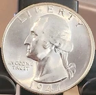1947 S Washington Silver Quarter  ■ GEM/BU ■ #4074