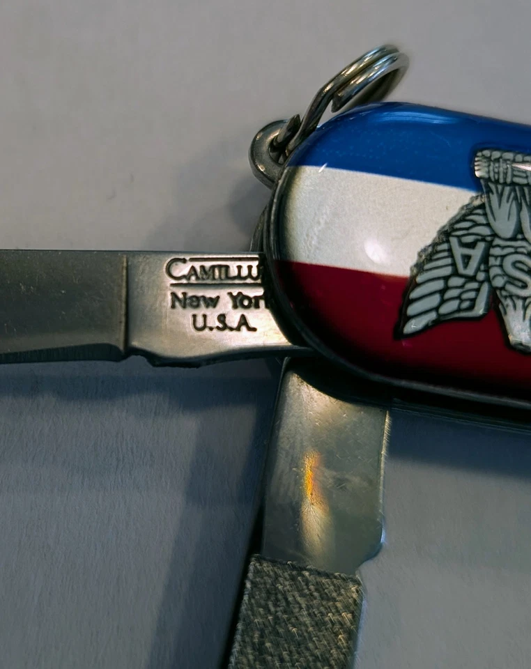 Vintage Official Eagle Scout Knife New in Box Model #1995 Made in USA - Image 4 of 4