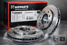 jeu de 2 Disques de frein AV ventilés NIPPARTS J3303048 Hyundai H200 H300