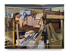 Ferrell & Riley Signed Step Brothers 8x6 Pre Printed Autograph Photo Memorabilia