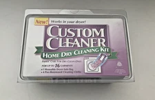 Custom Cleaner Home Dry Cleaning Kit 16 Garments Wool Silk Open Box Complete