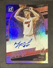 2020-21 Panini Donruss Signature Series - Meyers Leonard #SG-MYL Auto (AU) Heat