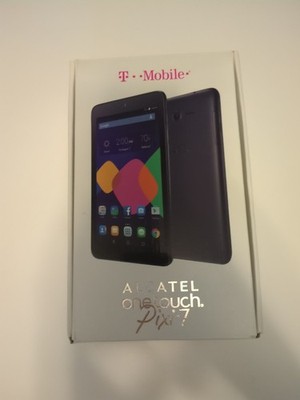Alcatel One Touch Pixi 7 8GB Wi-Fi and 4G LTE T-Mobile Locked 7in Display Black