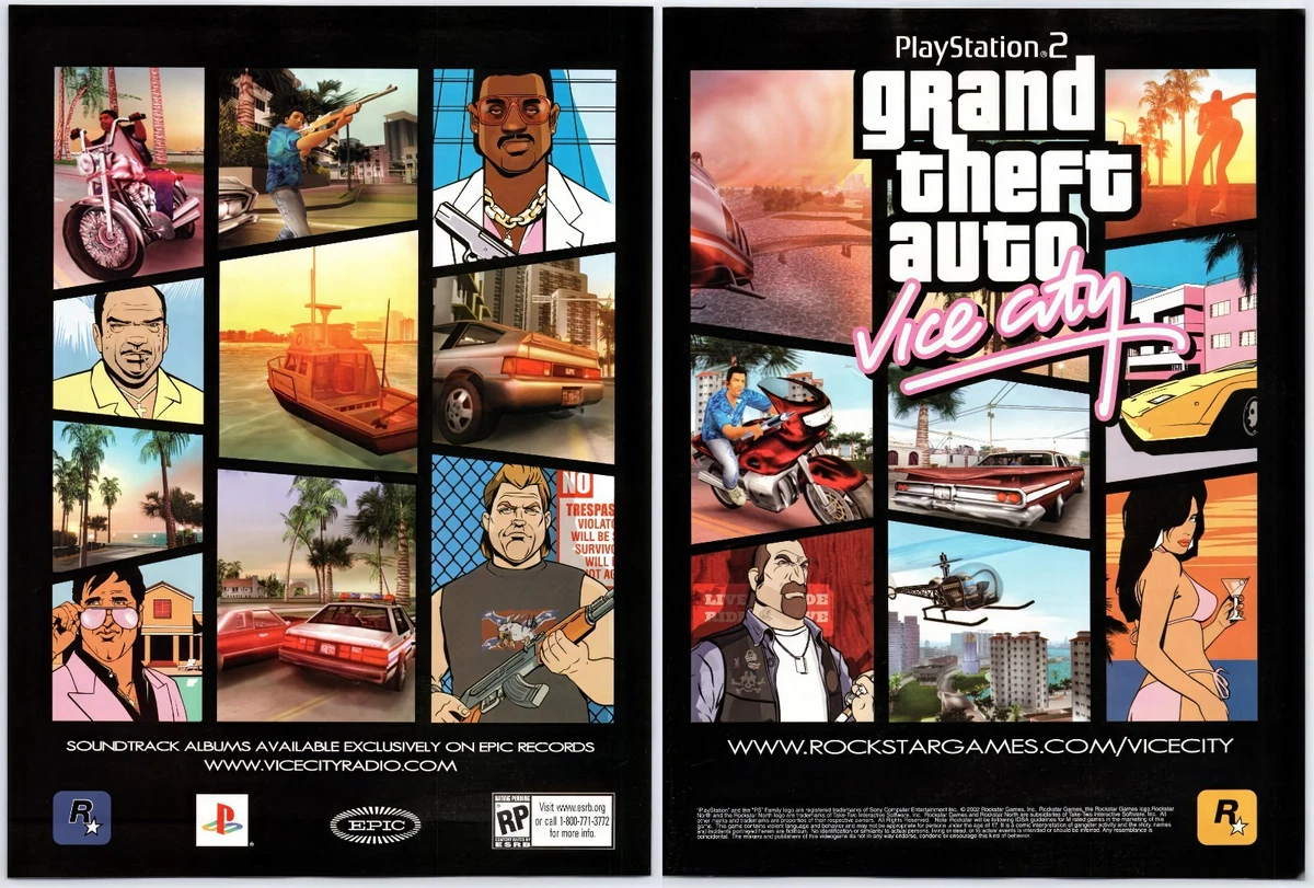 grand theft auto vice city poster products for sale | eBay