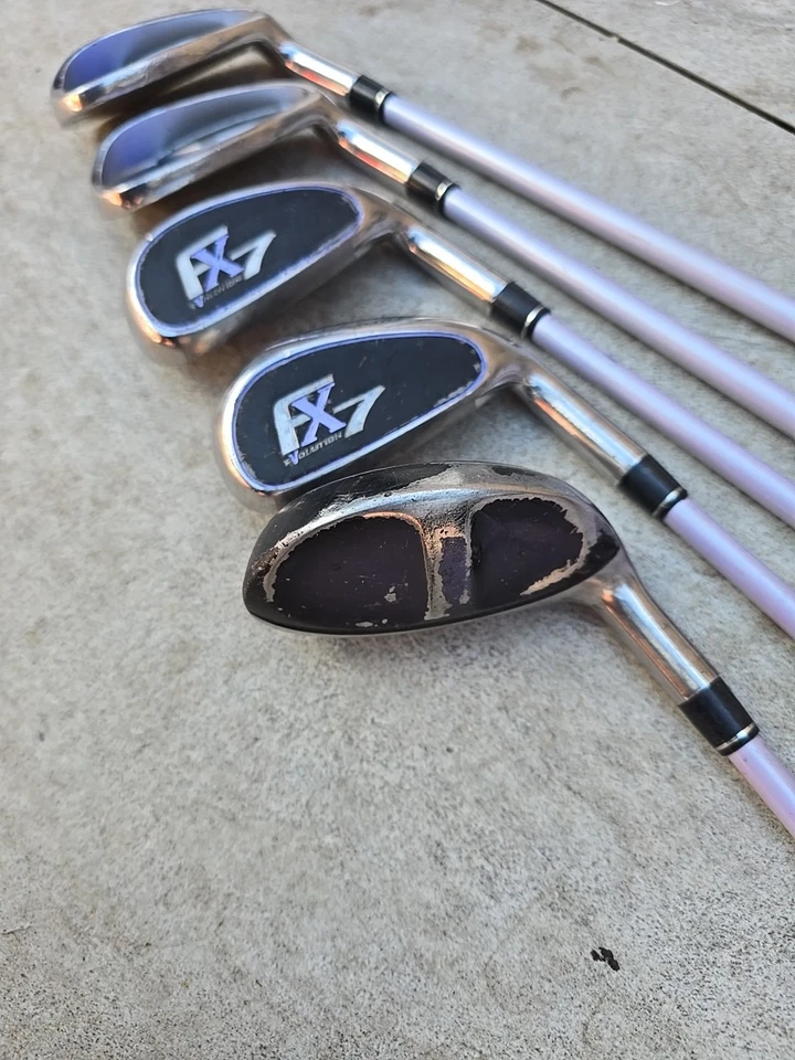 Ram FX7 Evolution 3,5,6,8 & 9 Iron  Hybrid  Degree Graphite Shaft Ladies Flex - Image 2 of 4